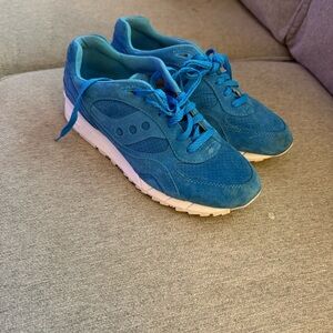 Saucony Blue Athletic Shoes